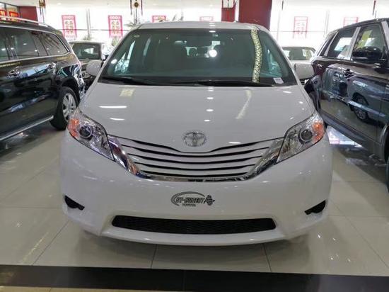 17款丰田塞纳沉稳商务范购车可享折上折