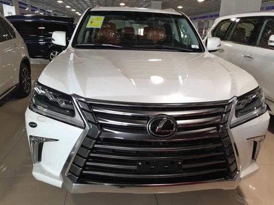 17款雷克萨斯LX570 凌志越野全国最低价