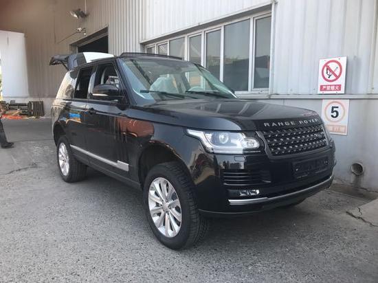 进口路虎揽胜行政版最新报价 个性奢华