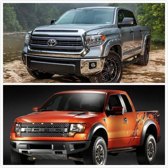 皮卡我选择丰田坦途 外观拉风 霸气外漏