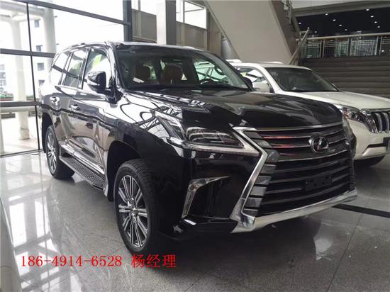 17款雷克萨斯LX570 凌志豪车尽显霸气