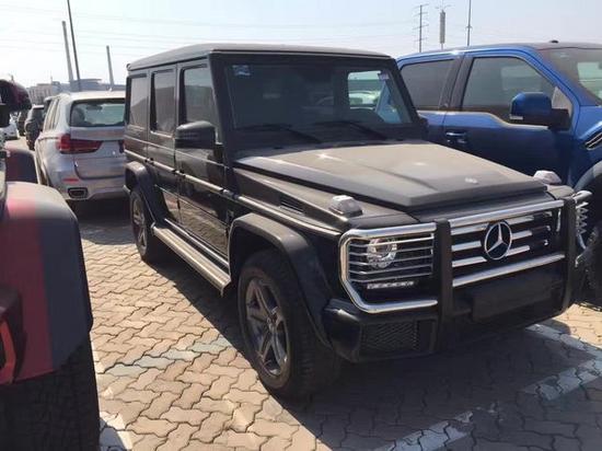 17款奔驰G500到店销售硬派越野加倍精彩