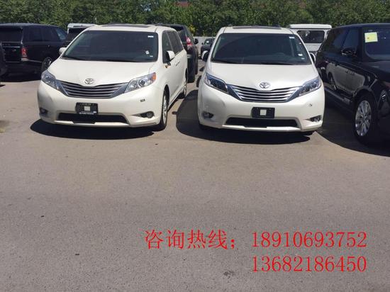 九月直销批发零售17款丰田塞纳四驱两驱