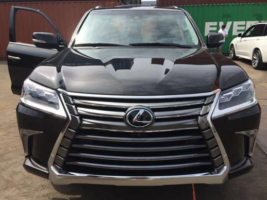 17款雷克萨斯LX570中东版天津港价格劲爆