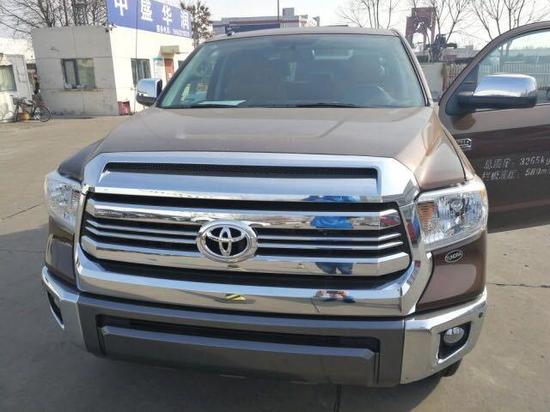 17款丰田坦途皮卡1794天津港现车优惠