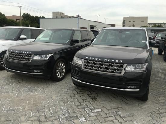17款路虎揽胜行政 进口越野车畅销津门