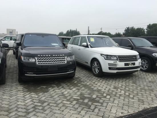 17款路虎揽胜行政 最低报价促销售全国