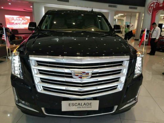 2017款凯迪拉克凯雷德 商务精英显大气