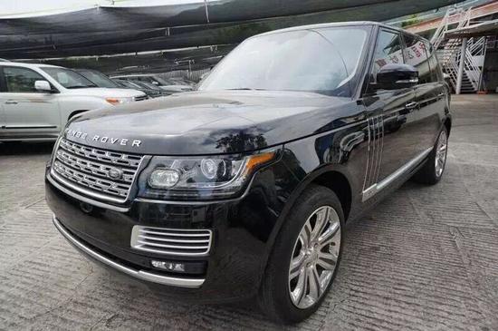 17款路虎揽胜行政 极尽奢华九月价格直降