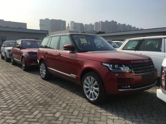 17款路虎揽胜行政 九月酬宾促销不停歇