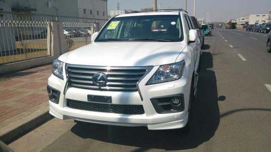 2017款雷克萨斯LX570 越野气概难以抵挡