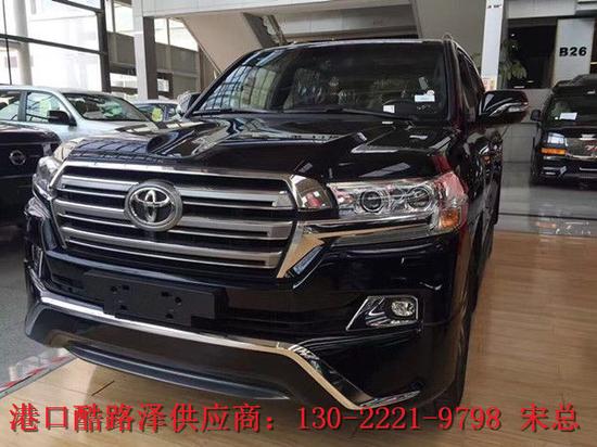 17款丰田兰德酷路泽5700港口最新大促销