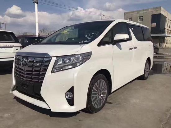 17款丰田埃尔法奢华保姆车 促销中