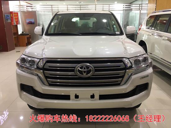 17款中东酷路泽4000天津港保税区报价