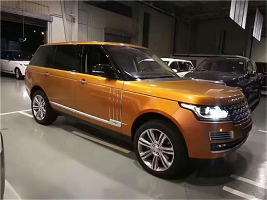 17款路虎揽胜5.0巅峰创世SV 优惠特惠