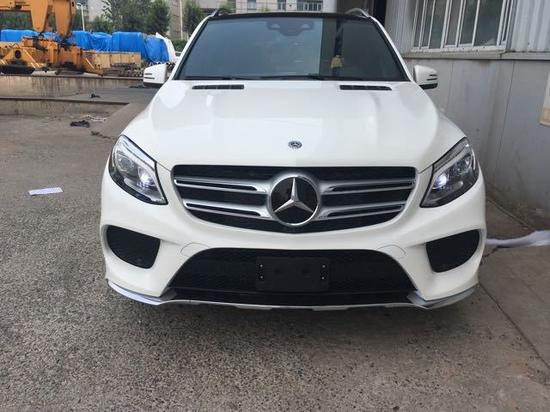 17奔驰GLE400原装20轮尽显高档大气风范