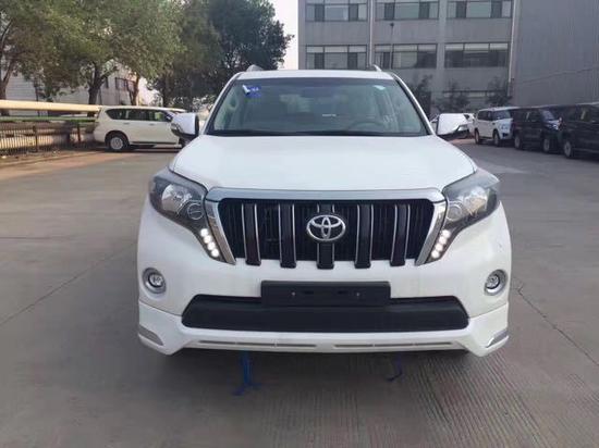 17款霸道4000中东版威武霸气越野之王