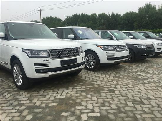 路虎揽胜行政17款 进口豪车底价劲惠中