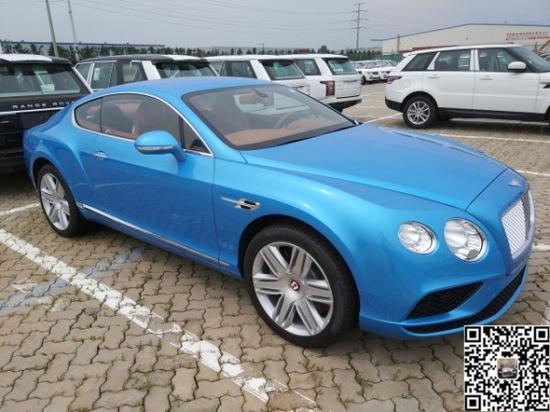 17款宾利欧陆 稀有颜色 优惠10万起