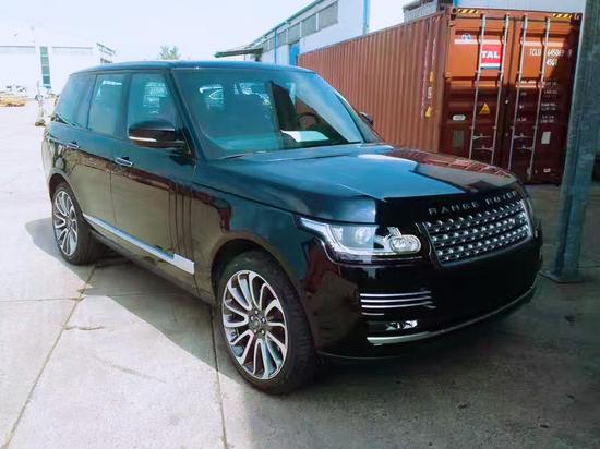 17款路虎揽胜创世加长报价完整无缺