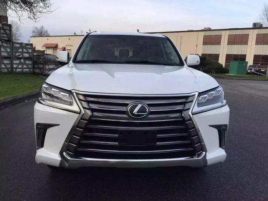 2017款雷克萨斯LX570现车 中东版顶配报