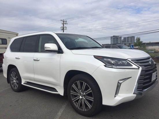 17款雷克萨斯LX570加版高品质越野