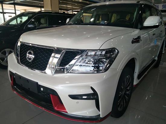 17款日产尼桑途乐y62低配改装现车解析