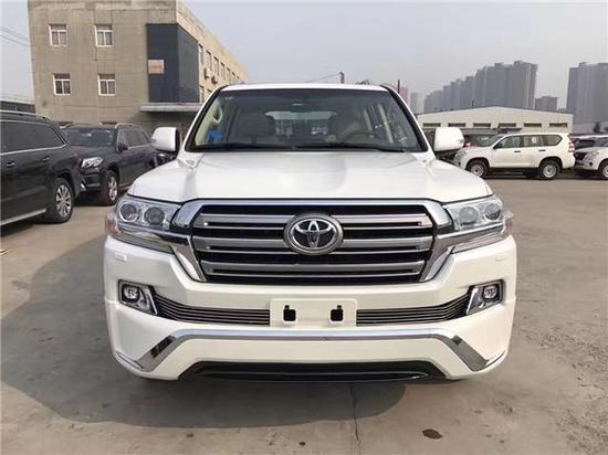 17款丰田酷路泽4000中东版配置现车特价