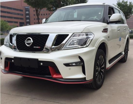 18款日产尼桑途乐Y62 魔鬼包围拉风出行