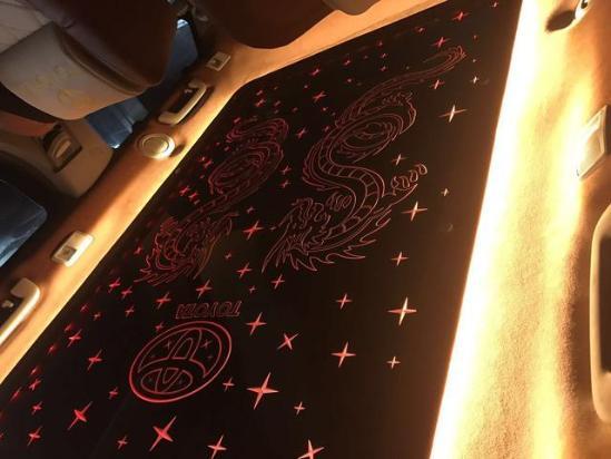 17款丰田塞纳内饰豪华改装升级 天津港现