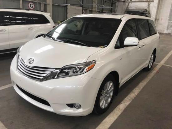 七座MPV丰田塞纳3.5L两驱顶配配置参数