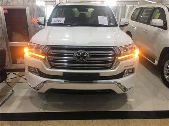 17款丰田酷路泽5700 最新市场行情配置