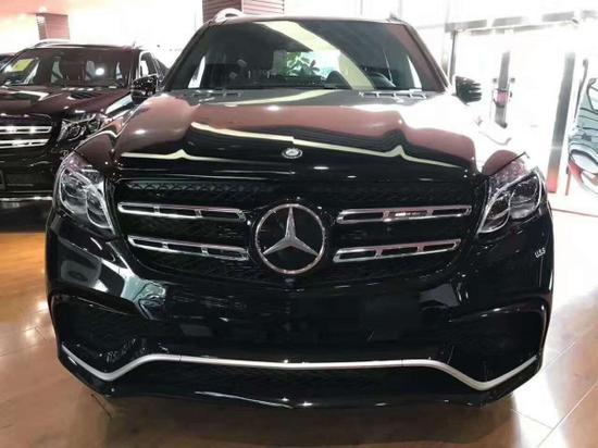 平行进口17款奔驰GLS63手续齐全超值价格
