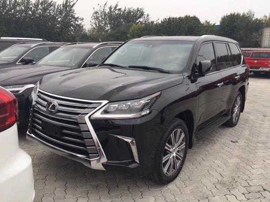 雷克萨斯LX570加版 时尚豪华内饰高配