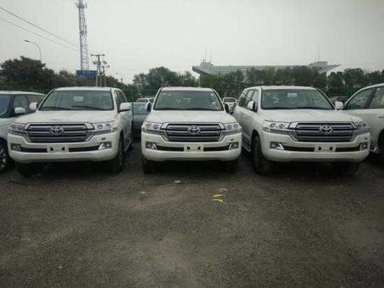 丰田酷路泽4000车辆手续齐备 当日提车