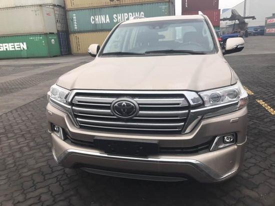 17款酷路泽5700天津港现车10月特惠到年