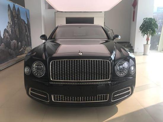 2017款宾利慕尚现车 高配座驾献礼十月