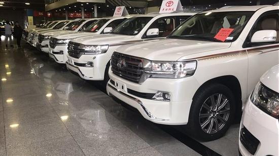 18款中东越野车丰田酷路泽4000促销全国