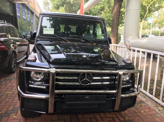 2017款奔驰G350d 天津现车底价随时提