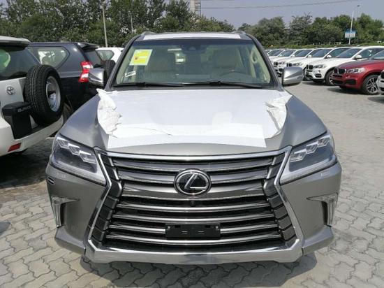 17款雷克萨斯LX570 凌志超低价抄底促销