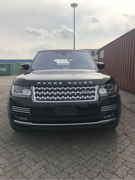 17款路虎揽胜行政汽油版天津港最新报价