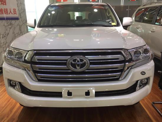 2017款底挂丰田酷路泽4000最新实时价格