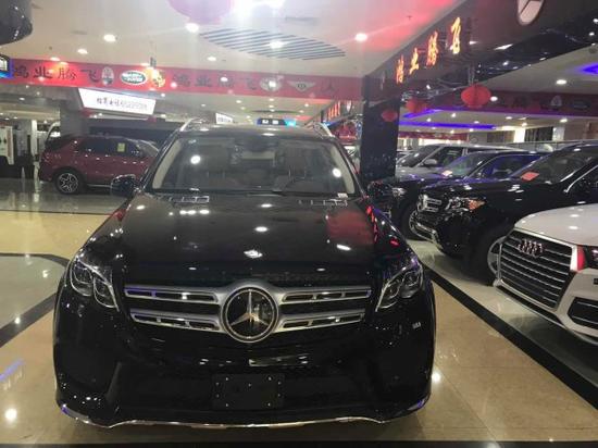 17款奔驰gls450越野车典范天津新行情价