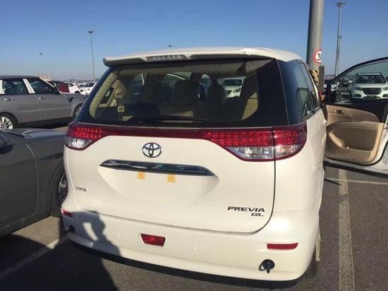 2017款大霸王丰田普瑞维亚2.4L中东版报