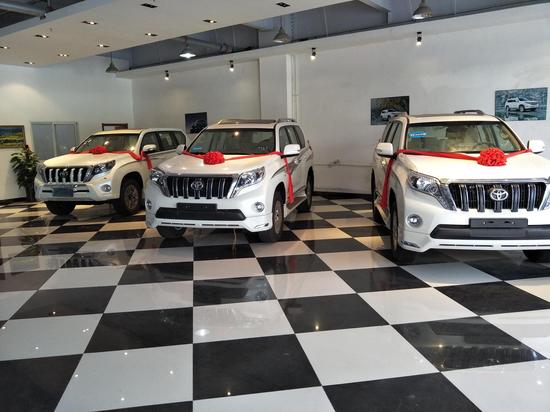 丰田霸道4000中东版最新实时价格一手掌