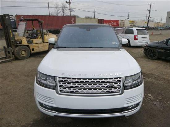 17款进口路虎揽胜行政汽油HSE限量大促销