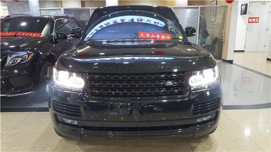 17款路虎揽胜行政3.0t黑耀美规行政报价