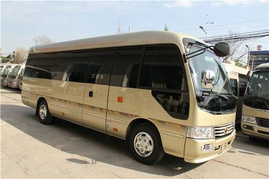 进口丰田考斯特奢华商务车政府接待专用