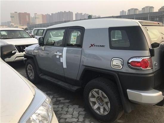 17款丰田FJ酷路泽4.0中东版天津最低报价