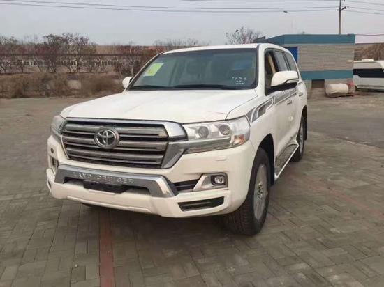 17款丰田酷路泽4000 中东现车低价优惠